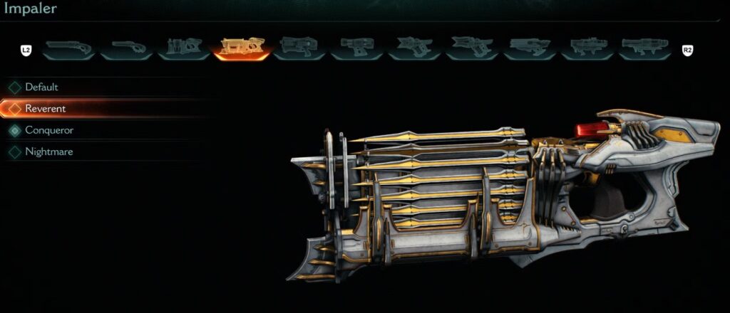 Impaler All Weapons